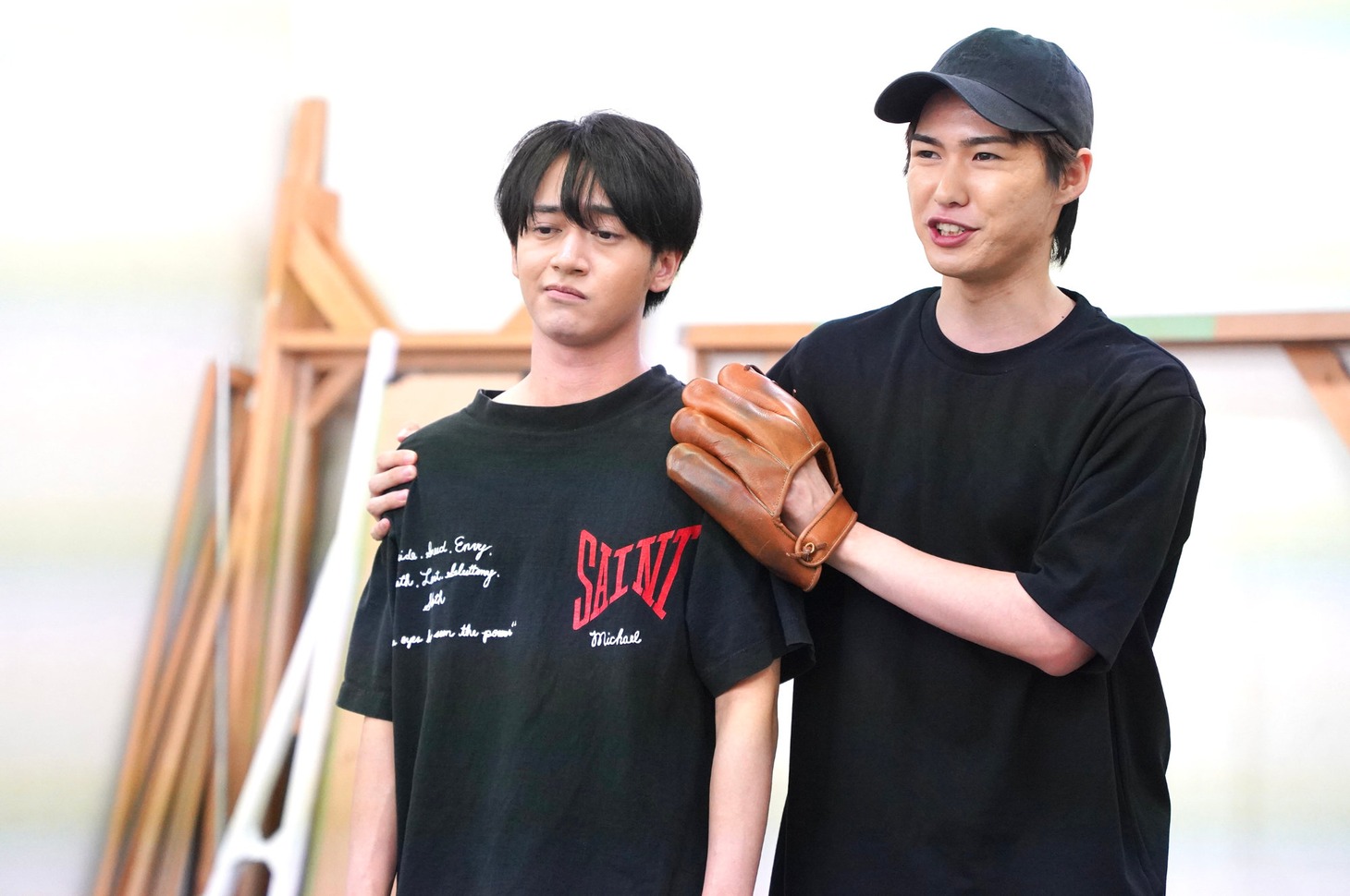 舞台「あの夏、君と出会えて～幻の甲子園で見た景色～」公開稽古より。
