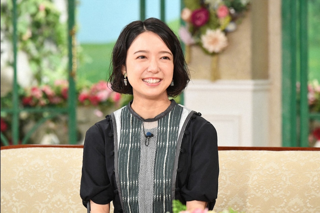 「徹子の部屋」より。上白石萌音。©テレビ朝日
