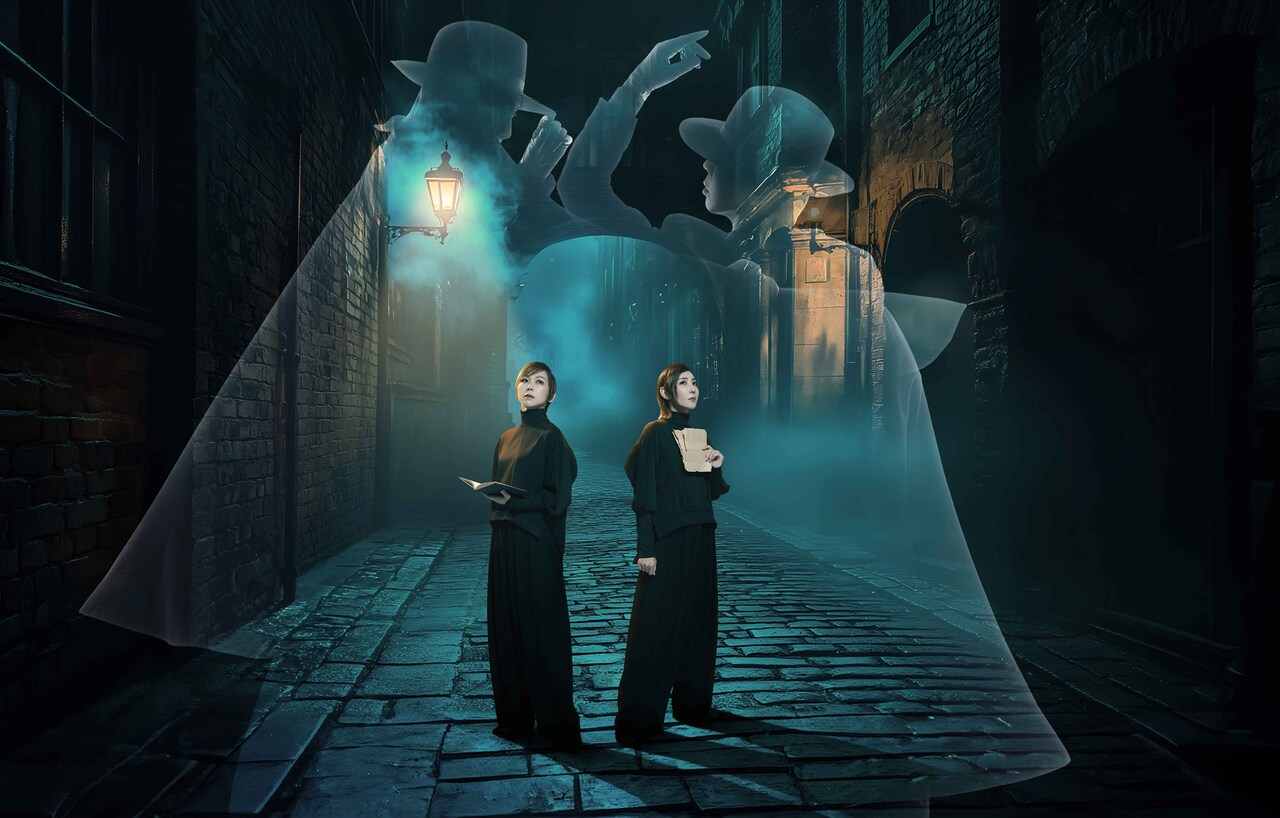 湖月わたる・柚希礼音のダンス演劇「マイ フレンド ジキル」夜道に佇むビジュアル解禁