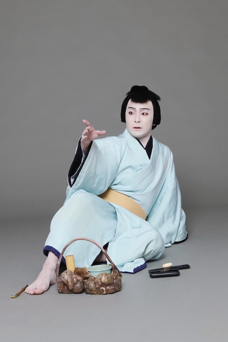 中村鶴松 自主公演 第2回「鶴明会」より、「仮名手本忠臣蔵 五・六段目」ビジュアル。