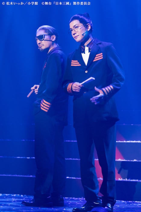 舞台「日本三國」ゲネプロより。