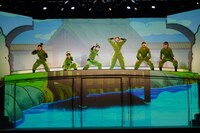 「舞台『忍たま乱太郎』～三年生といっしょに！いつもいっしょに！の段～」より。（撮影：岩田えり）