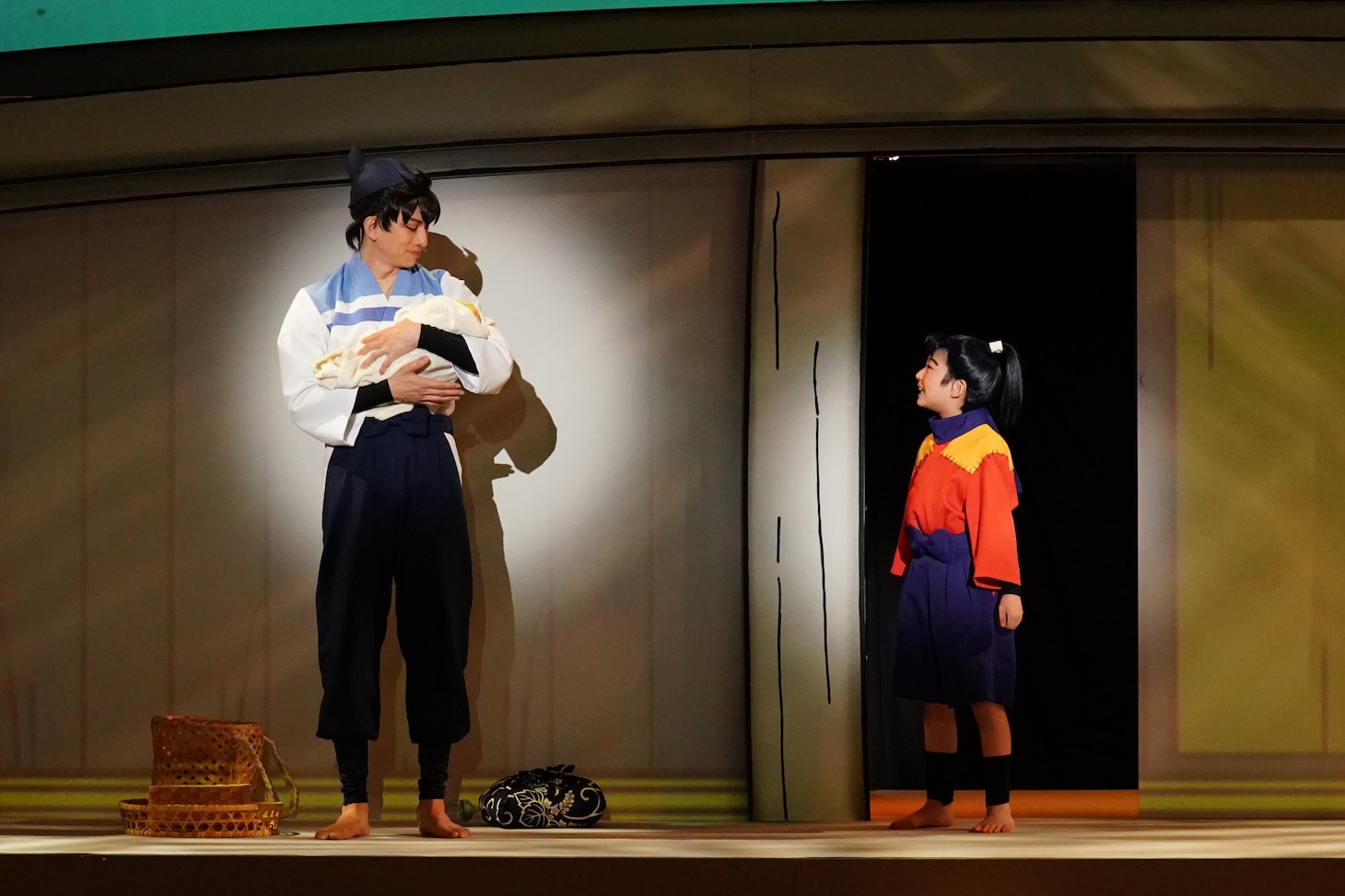 「舞台『忍たま乱太郎』～三年生といっしょに！いつもいっしょに！の段～」より。（撮影：岩田えり）