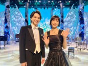 ミュージカル「のだめカンタービレ」楽曲を披露した三浦宏規（左）、上野樹里。