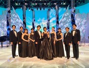 ミュージカル「のだめカンタービレ」楽曲を披露したキャスト。