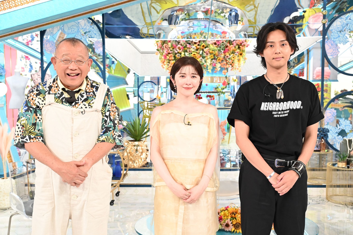 「A-Studio+」より。左から笑福亭鶴瓶、宮澤エマ、藤ヶ谷太輔。©TBS