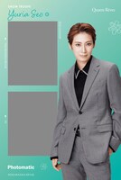 キャトルレーヴとのコラボレーションフレーム（瀬央ゆりあ）。