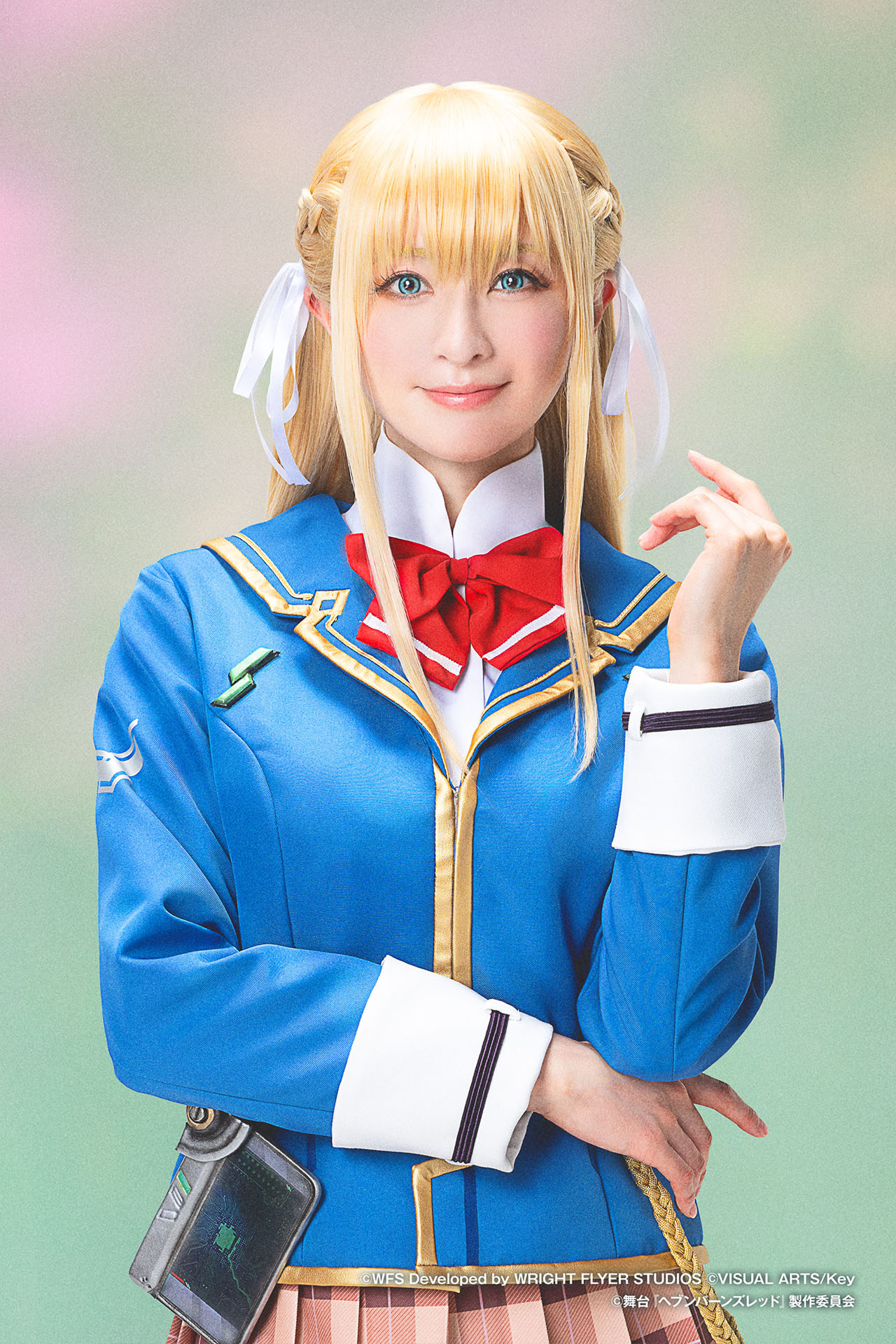 星波扮する東城つかさ。
