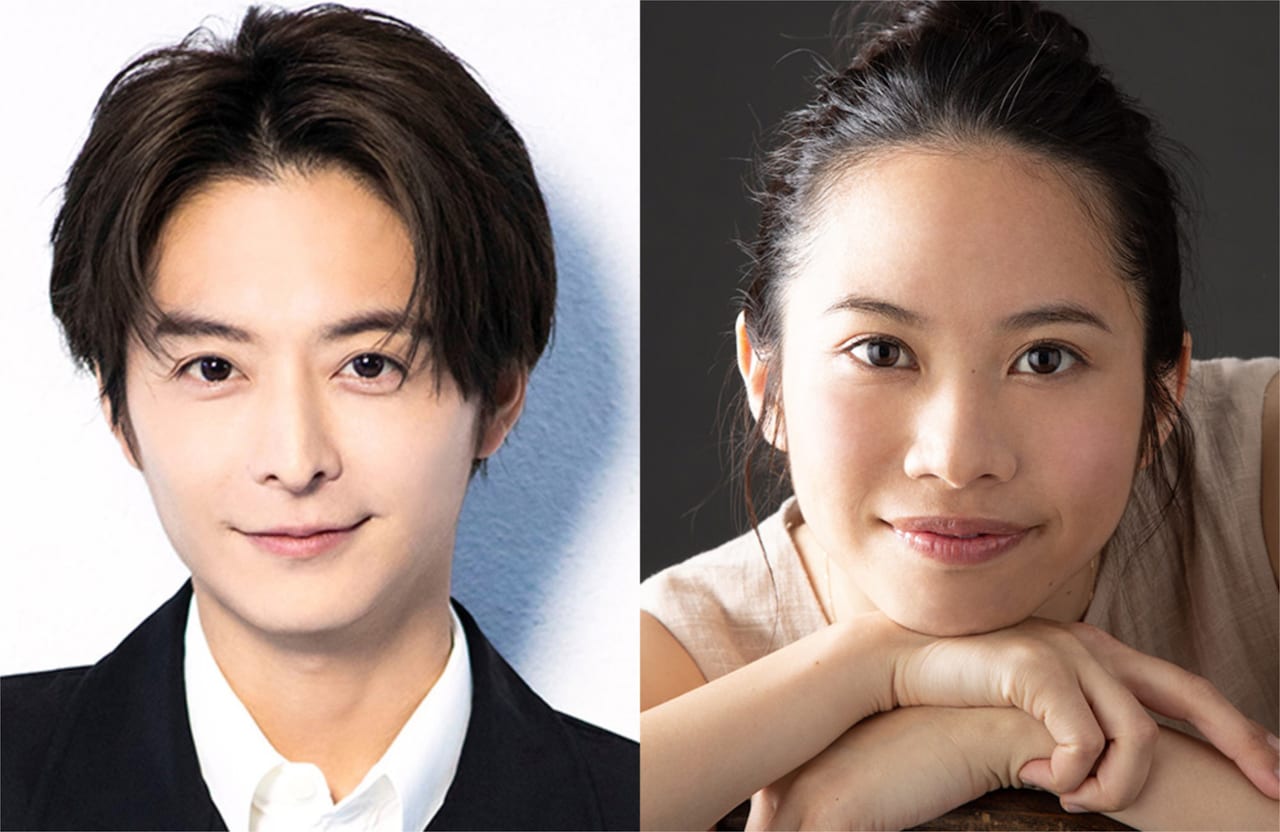 左から小池徹平、屋比久知奈。
