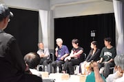 「りすん 2025editison リ・クリエイションツアー」伊丹公演でのアフタートークの様子。