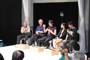 「りすん 2025editison リ・クリエイションツアー」伊丹公演でのアフタートークの様子。