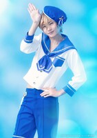 宮崎湧扮する真白友也。