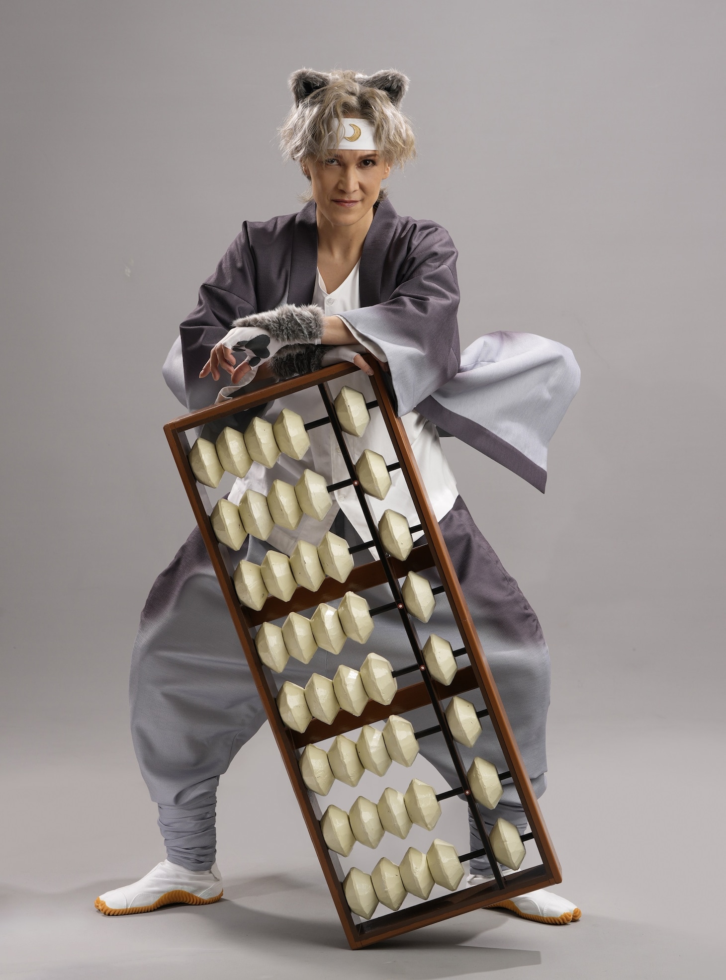 舞台「じゃりン子チエ」おバァはん・花井拳骨・お好み焼き屋のオッちゃんのビジュアル