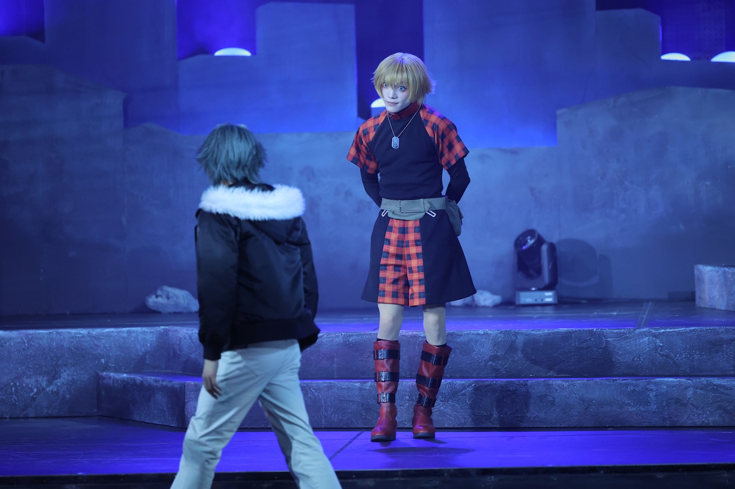 激情バニッシュ演劇「咎狗の血」より、シキルートの様子。（撮影：サギサカユウマ）