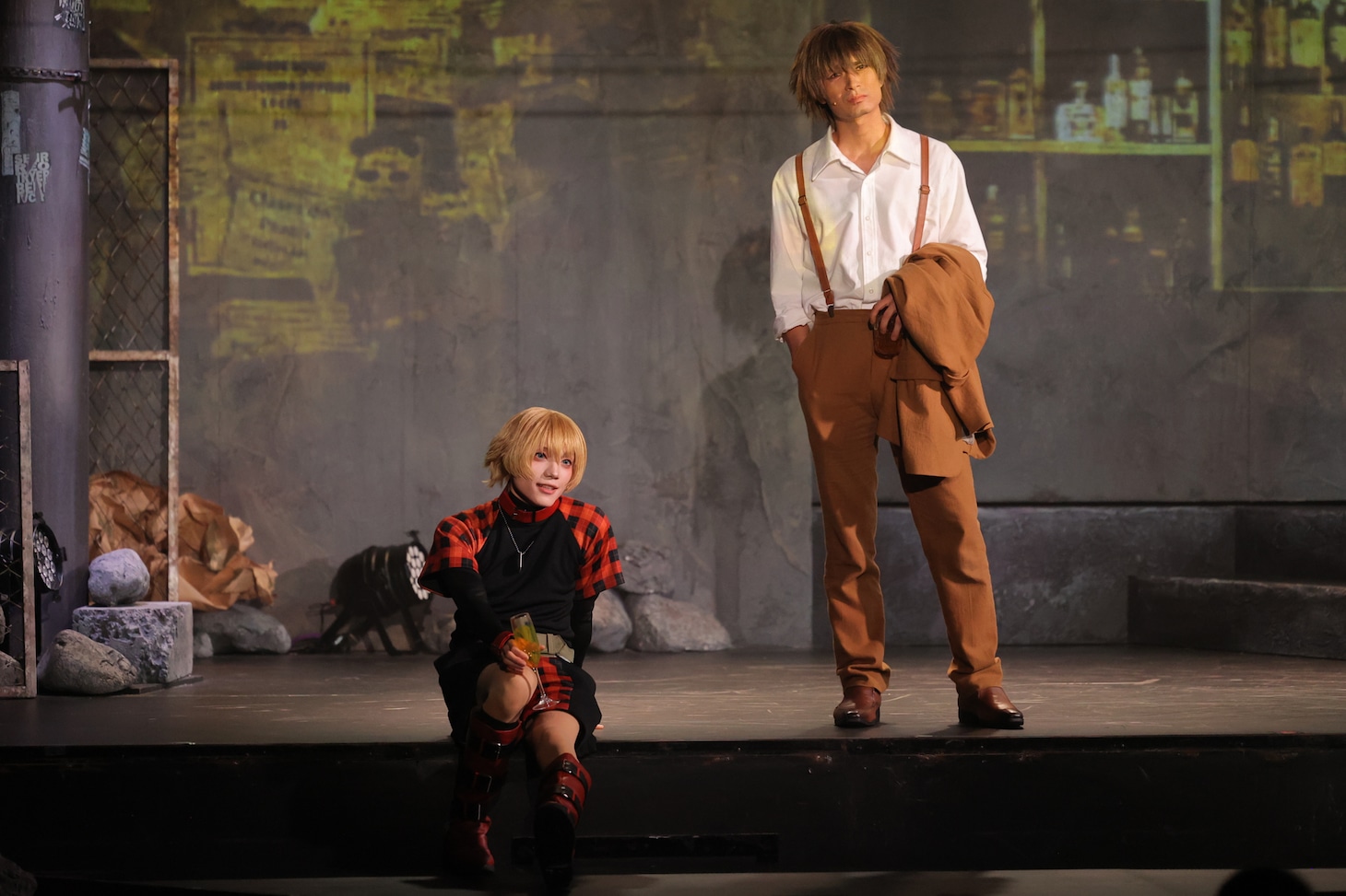激情バニッシュ演劇「咎狗の血」より、シキルートの様子。（撮影：サギサカユウマ）