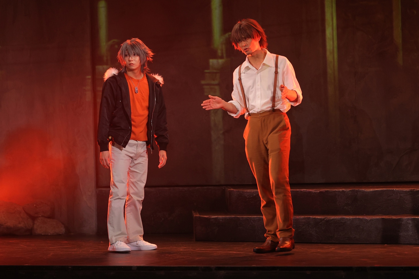 激情バニッシュ演劇「咎狗の血」より、シキルートの様子。（撮影：サギサカユウマ）