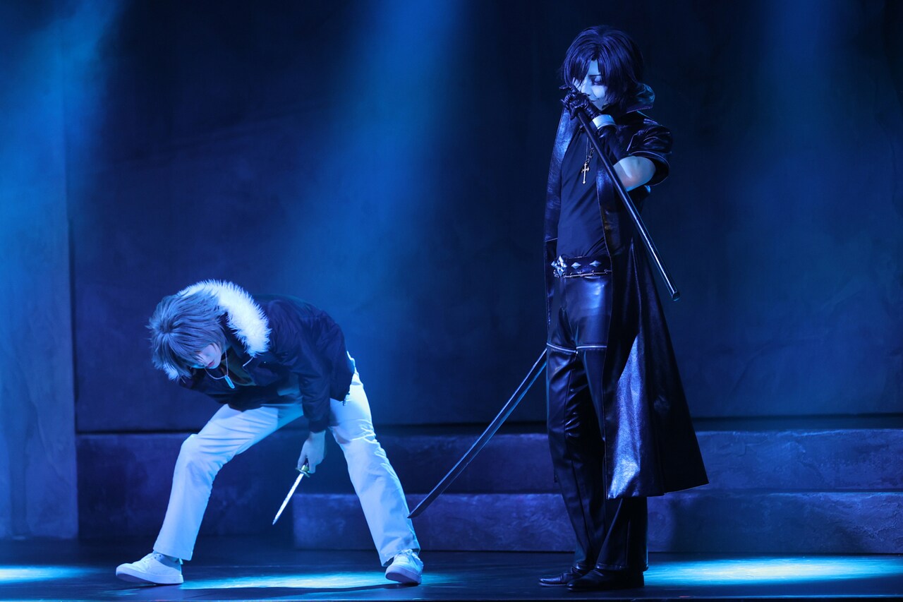 激情バニッシュ演劇「咎狗の血」より、シキルートの様子。（撮影