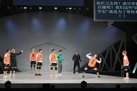ハイパープロジェクション演劇「ハイキュー!!」中国ツアーの様子。