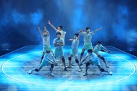 ハイパープロジェクション演劇「ハイキュー!!」中国ツアーの様子。