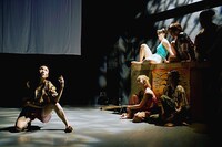 Baobab 第16回本公演「～セネガル・凱旋・オードブル～」より。（撮影：大洞博靖）