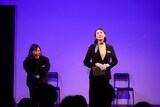 村川絵梨企画 艶∞ポリス番外公演「またしても登場して頂きましょう」より。