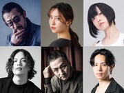 上段左から大塚明夫、春名風花、大島朋恵。下段左から鈴木彰紀、村上ヨウ、水戸將弘。