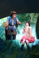 日生劇場ファミリーフェスティヴァル 2025「NHKみんなのうたミュージカル『リトル・ゾンビガール』～ノノとショウと秘密の森～」公開舞台稽古より。（写真提供：日生劇場）