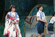 日生劇場ファミリーフェスティヴァル 2025「NHKみんなのうたミュージカル『リトル・ゾンビガール』~ノノとショウと秘密の森~」公開舞台稽古より。(写真提供:日生劇場)