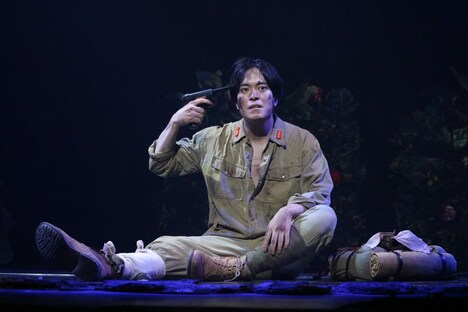 ミュージカル座創立30周年 ミュージカル「ひめゆり」より。