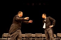 カワマツの劇#1「今は昔、栄養映画館」より。（撮影：河西沙織 / 劇団壱劇屋）