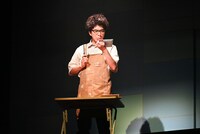 舞台「ある日、ある時、ない男。」ゲネプロより。