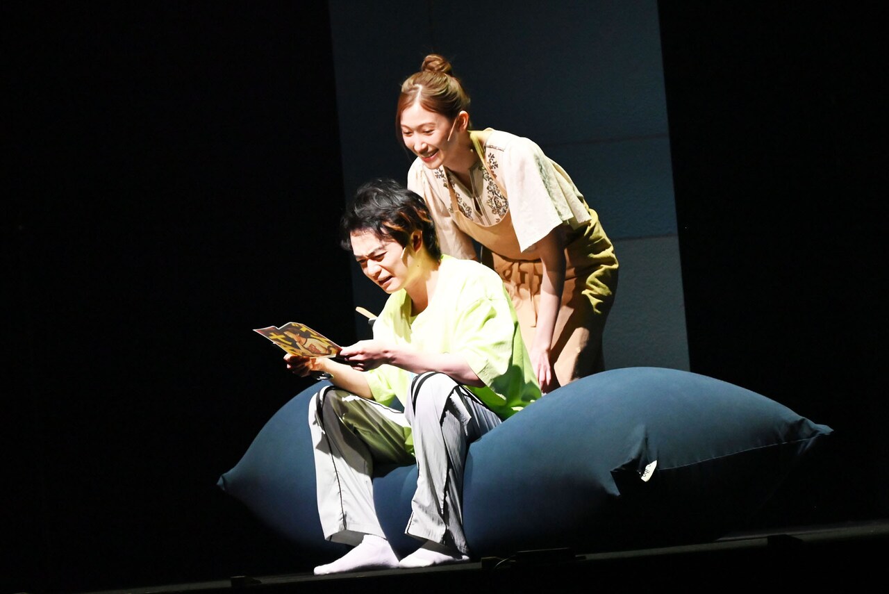 荒木宏文扮する坂口安吾。 - 文ステ「黒の時代」織田作之助役は