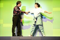 舞台「ある日、ある時、ない男。」ゲネプロより。