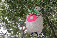 瀬戸内国際芸術祭2025参加作品 きゅうかくうしお「素晴らしい偶然をむすんで」瀬戸内国際芸術祭2025 2日目の様子。（Photo: Shintaro Miyawaki）