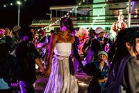 瀬戸内国際芸術祭2025参加作品 きゅうかくうしお「素晴らしい偶然をむすんで」瀬戸内国際芸術祭2025 2日目の様子。（Photo: Shintaro Miyawaki）