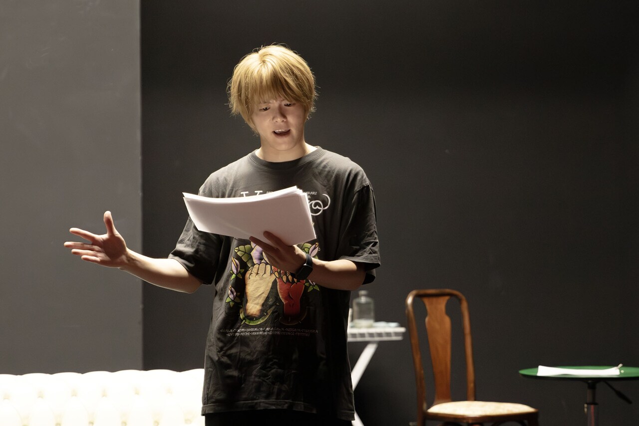 錦織一清・室龍太らがクリエーションに励む「ル・ゲィ・マリアージュ」稽古写真公開