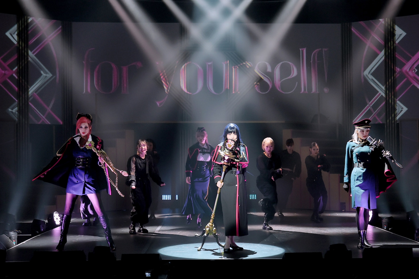 「『ヒプノシスマイク -Division Rap Battle-』Rule the Stage -Ideal and Reality-」より。