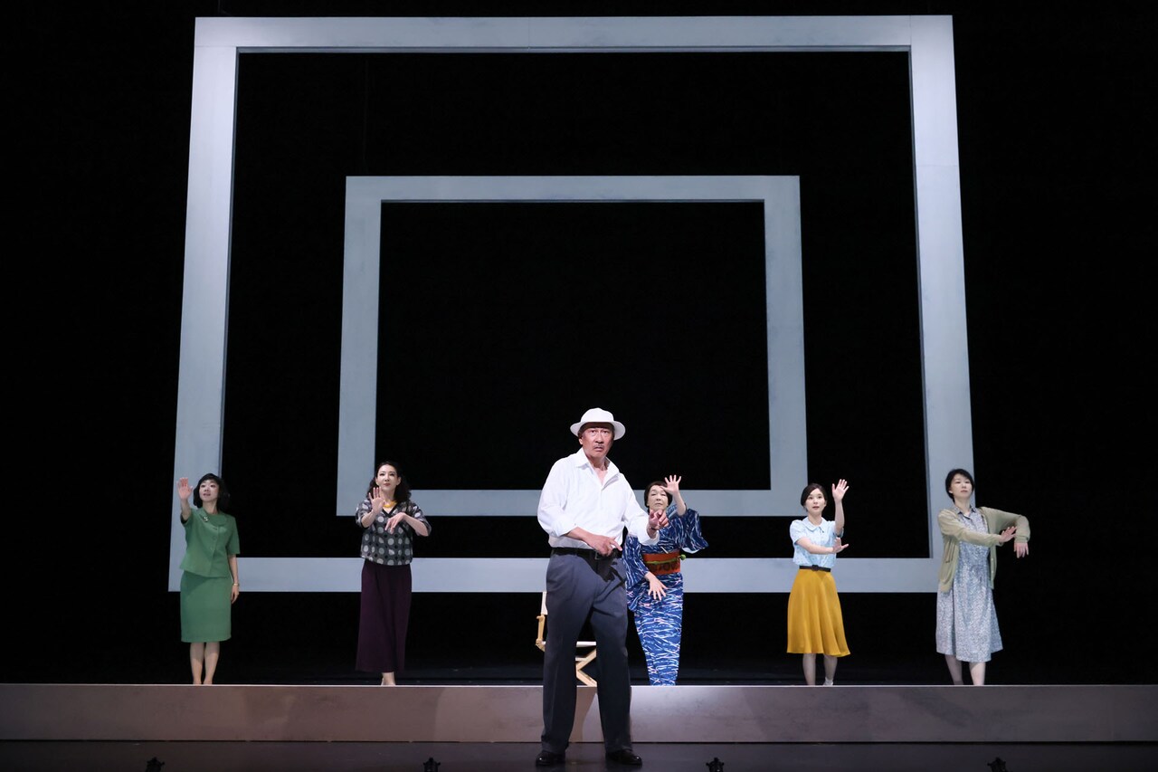 中井貴一×行定勲、小津安二郎をモデルにした舞台「先生の背中」テレビ