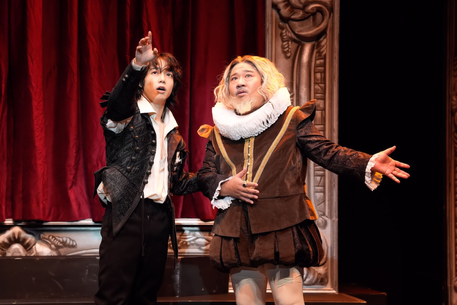 片岡千之助「命のすべてを削る」、主演ルネサンス音楽劇「ハムレット」が開幕
