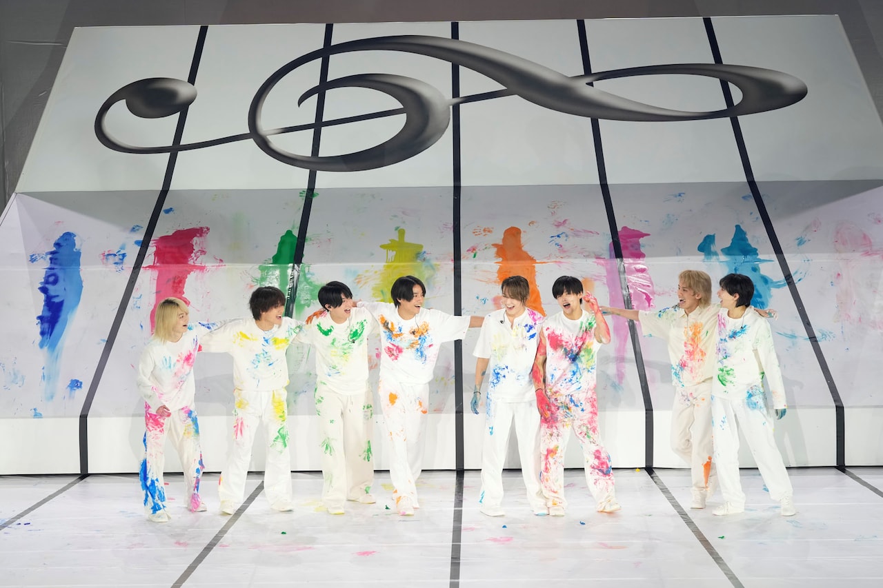 松竹創業130周年 新橋演舞場100周年「ANDO」より。