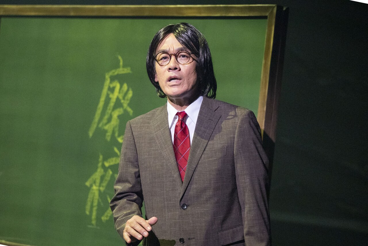 札幌演劇シーズン2025 森崎博之脚本演出作品「HONOR～守り続けた痛みと共に」より。（撮影：坂井亨輔）