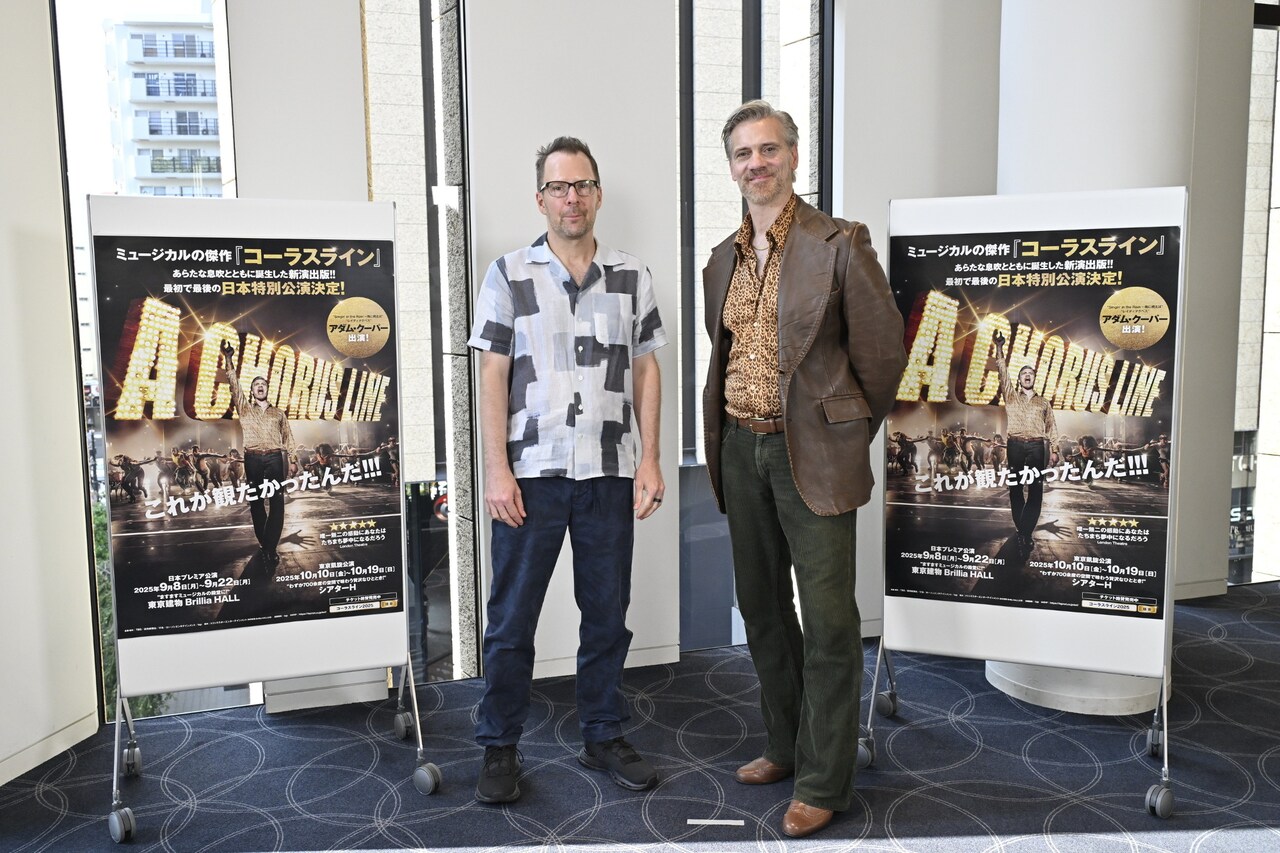アダム・クーパー出演、新演出版のミュージカル「コーラスライン」来日公演が開幕