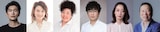 「氷川きよし特別公演」出演者。左から丸山智己、島崎和歌子、中島唱子、山崎樹範、上野なつひ、石倉三郎。