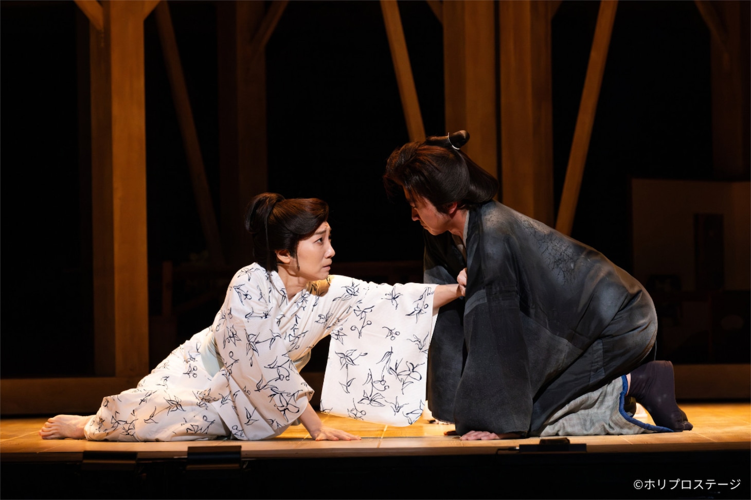 舞台「中村仲蔵 ～歌舞伎王国 下剋上異聞～」上海公演より。（撮影：王犁）