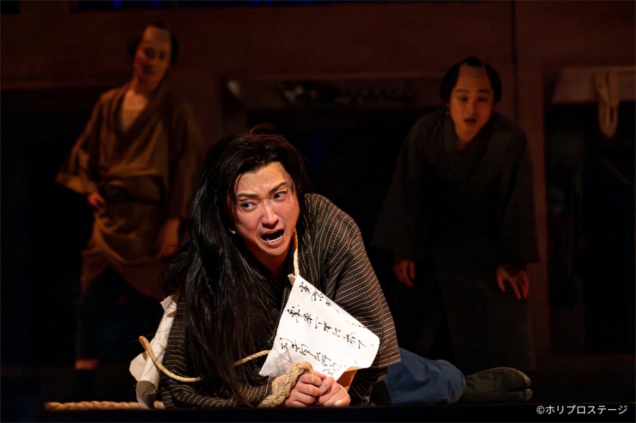 舞台「中村仲蔵 ～歌舞伎王国 下剋上異聞～」上海公演より。（撮影：王犁）
