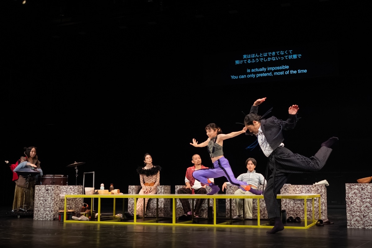 ダンス兼演劇作品「ダンスの審査員のダンス」ゲネプロより。（提供：愛知県芸術劇場 ©︎HATORI Naoshi）　