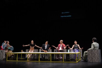 ダンス兼演劇作品「ダンスの審査員のダンス」ゲネプロより。（提供：愛知県芸術劇場 ©︎HATORI Naoshi）　