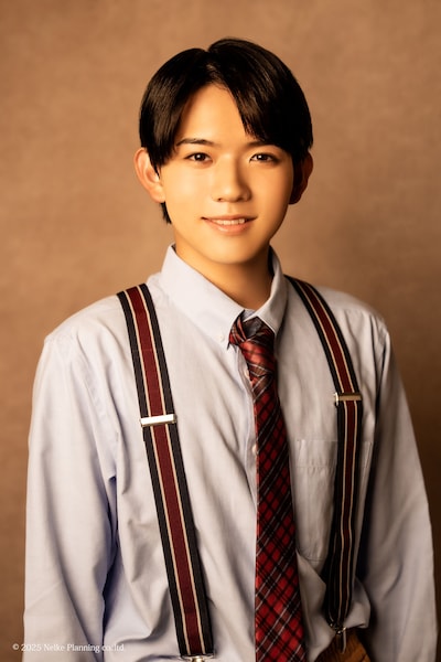 島田少年役の唄陸斗。