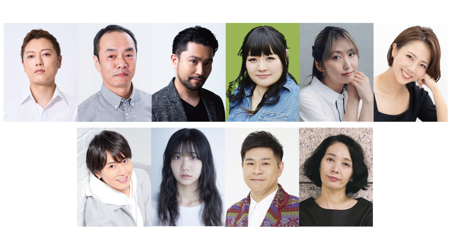 「ミュージカル『ajabu（アジャブ）』～歌詞検討会の影猛者達～」キャスト