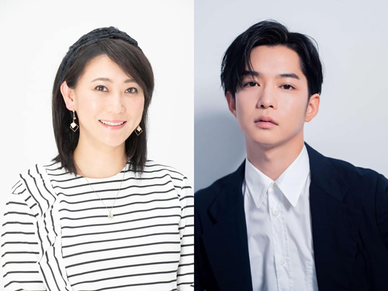 左から友近、千葉雄大。